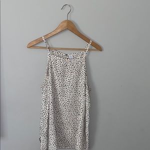 Work tank - leopard print